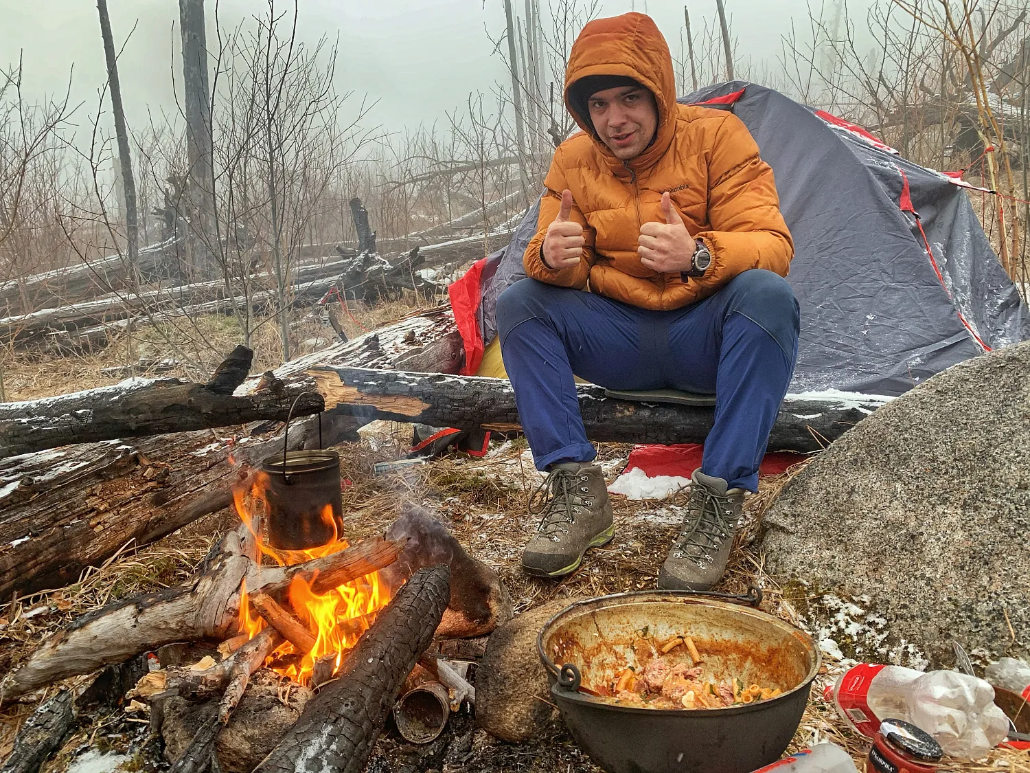 Разведка на гору Восточных Саян "Ара-Ошей" высота 3244 м