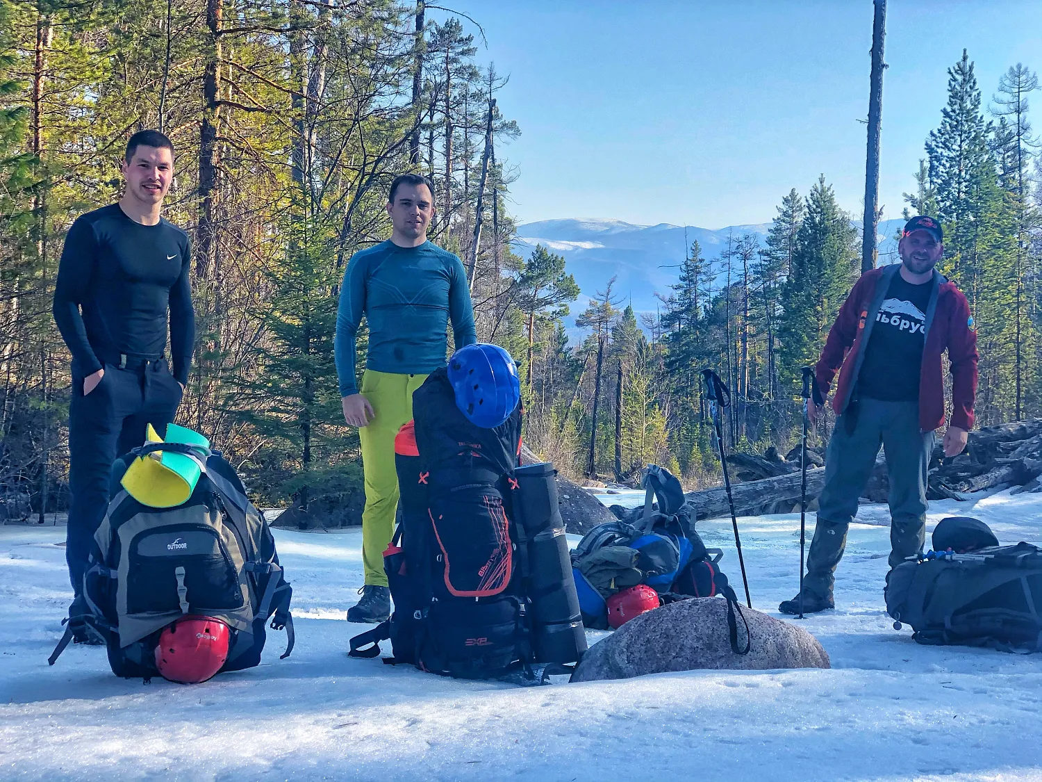 Разведка на гору Восточных Саян "Ара-Ошей" высота 3244 м