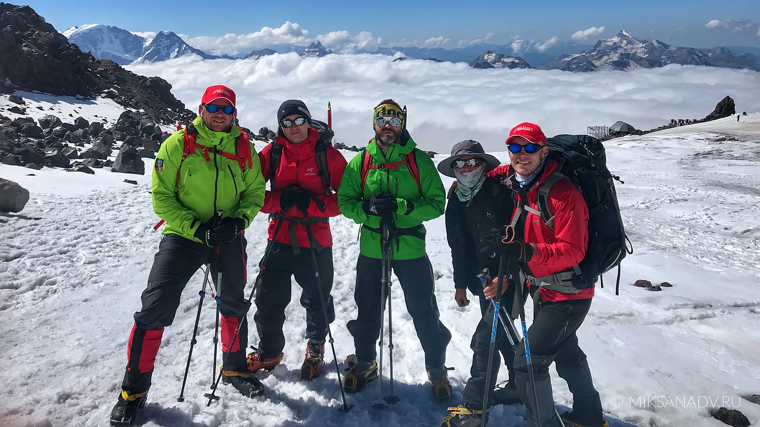 Восхождение на Эльбрус 5642м