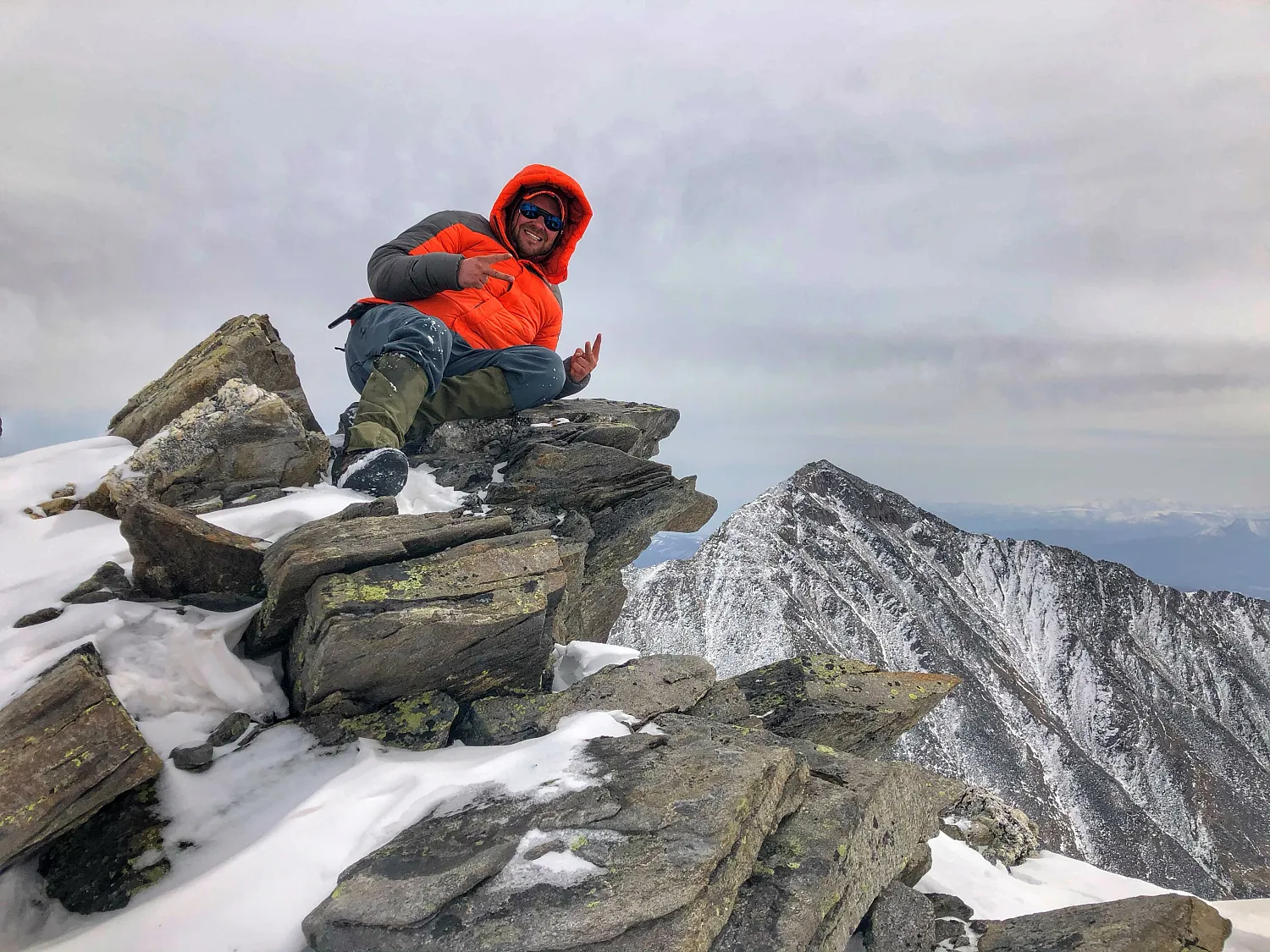 Разведка на гору Восточных Саян "Ара-Ошей" высота 3244 м