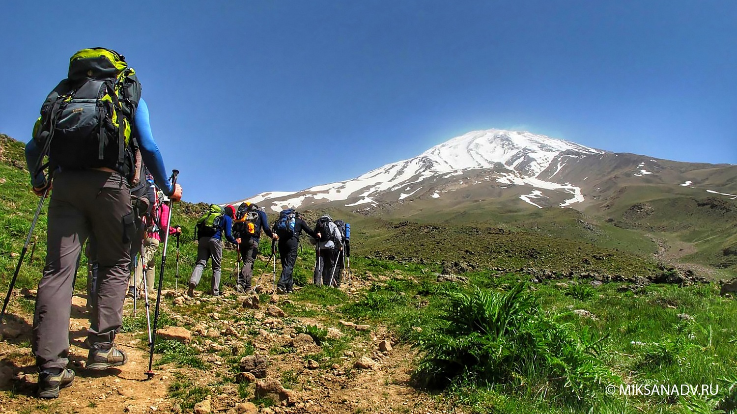 Восхождение на Демавенд 5610 м. Путешествие в Иран