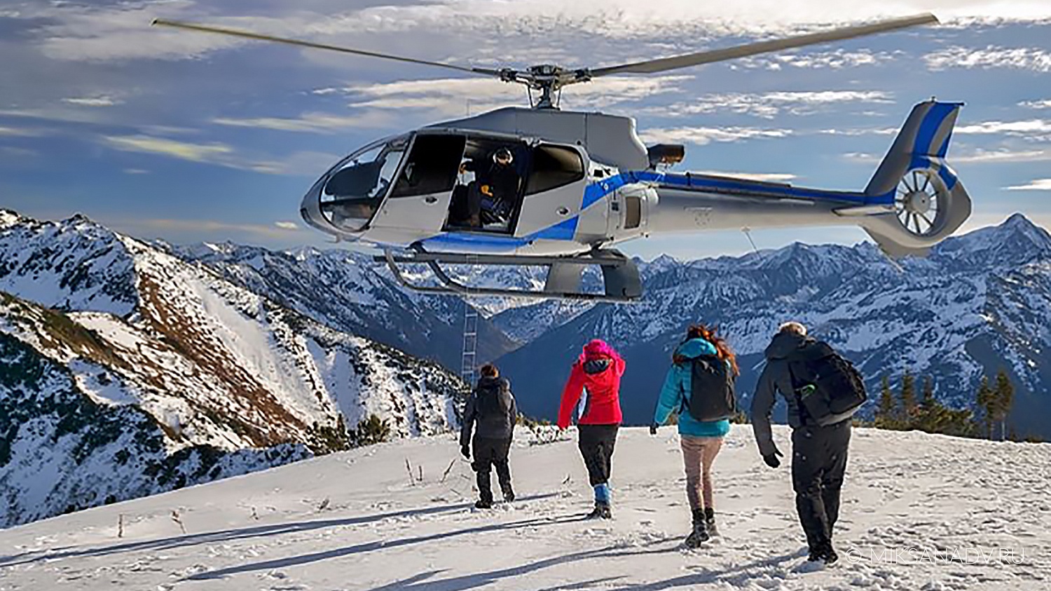 «Агент 007» — Вертолетный тур в горах