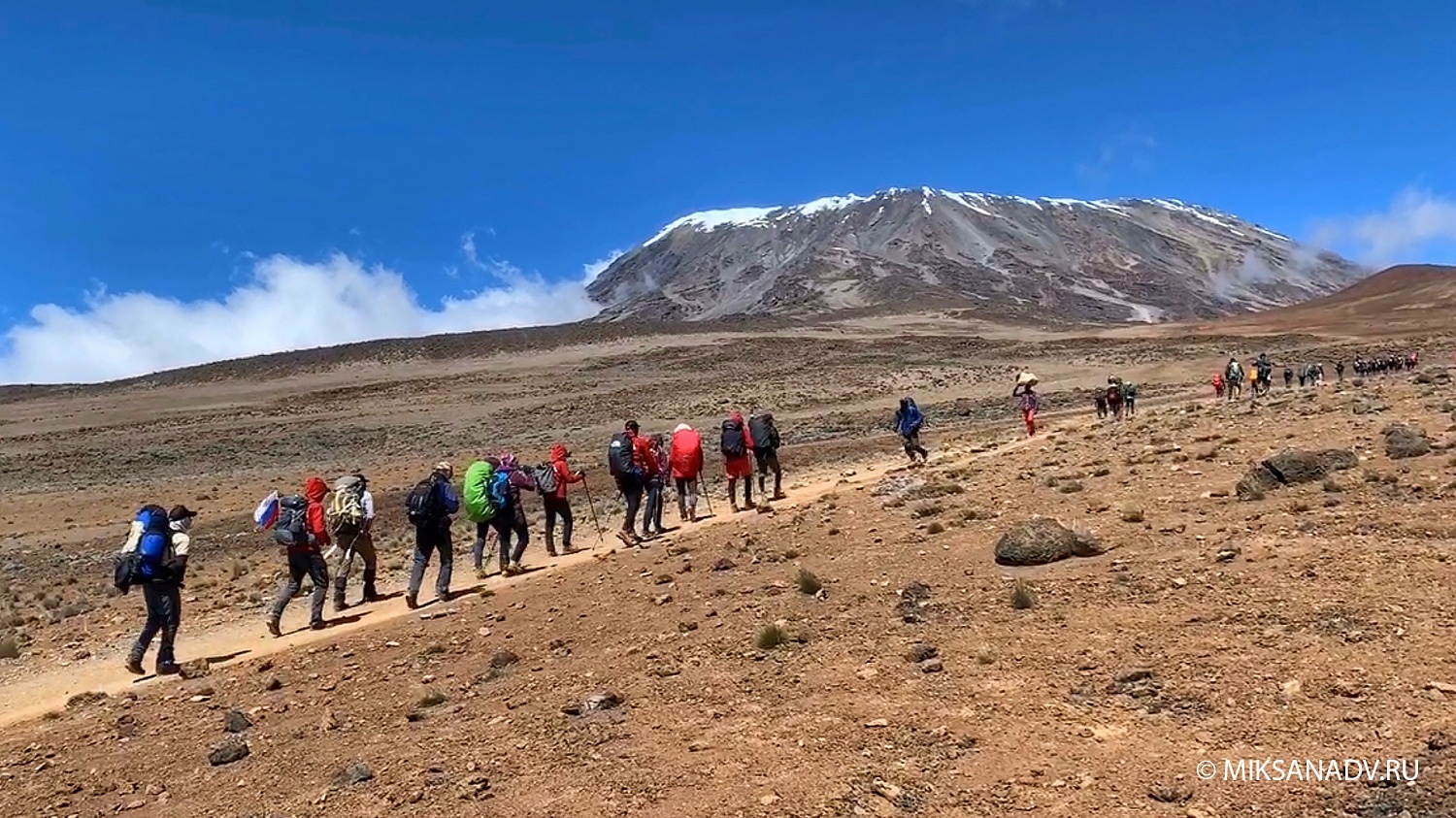 Восхождение на высшую точку Африки Килиманджаро 5895 м